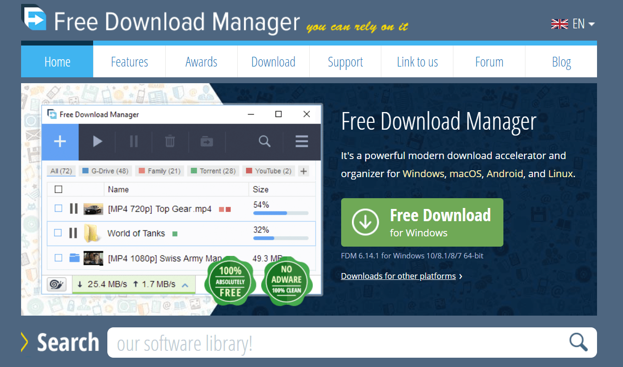 Free Download Manager