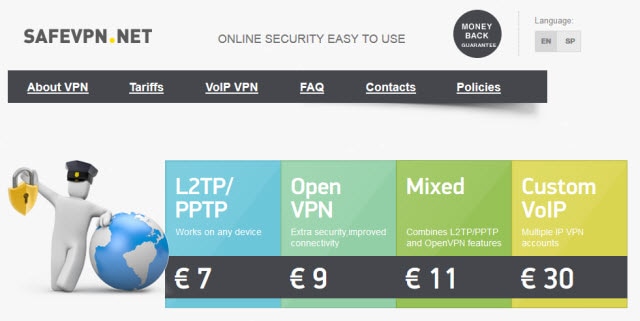 SafeVPN Pricing Plans