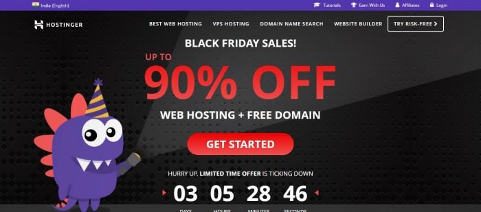 Hostinger Black Friday Deals