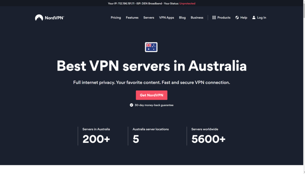 Best VPN Service for Australia Nord VPN