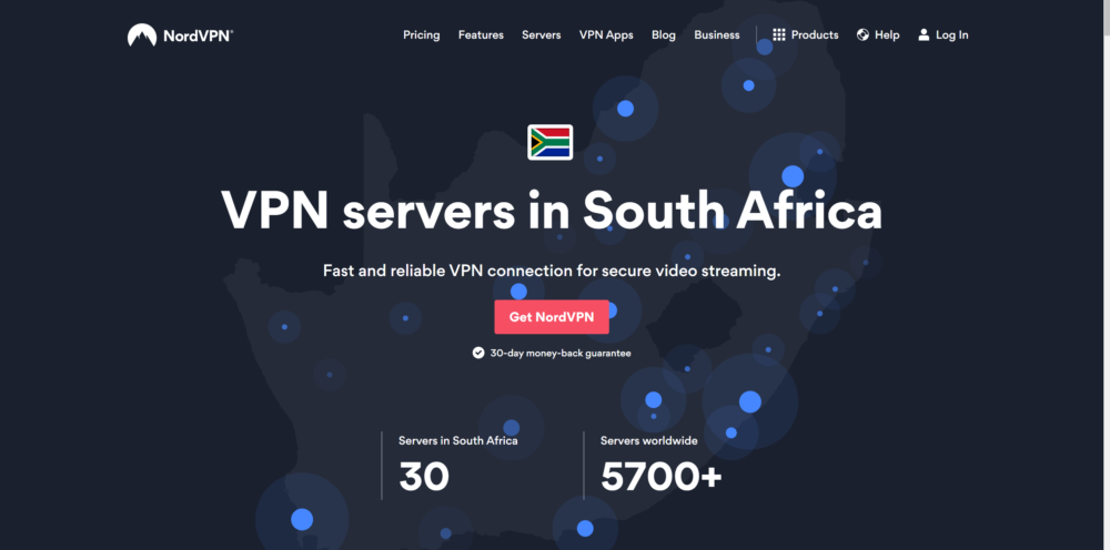 South Africa NordVPN Servers