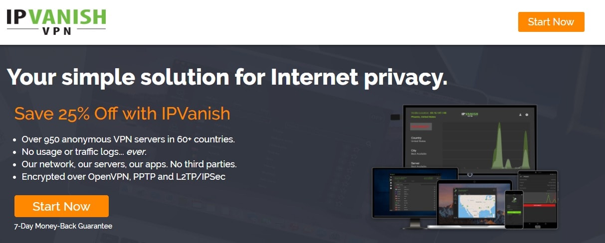 IPVanish 25% Off Discount 