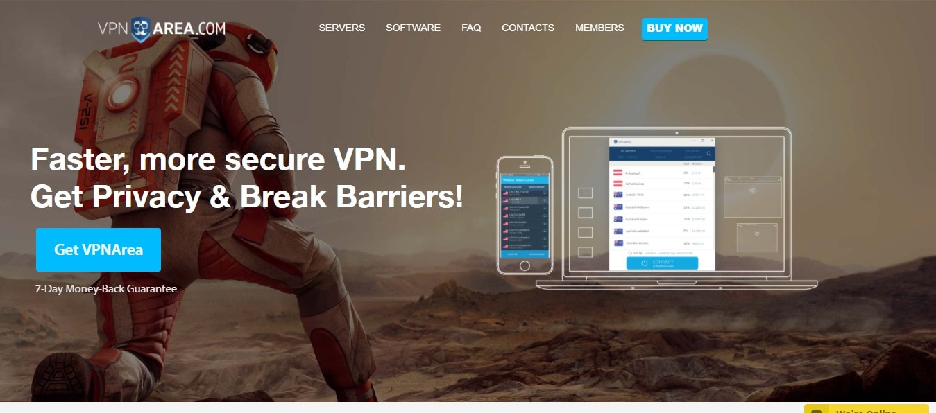 VPN Area: Fast and SecuredVPN