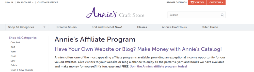 Annie-s-Art-Affiliate-Programs