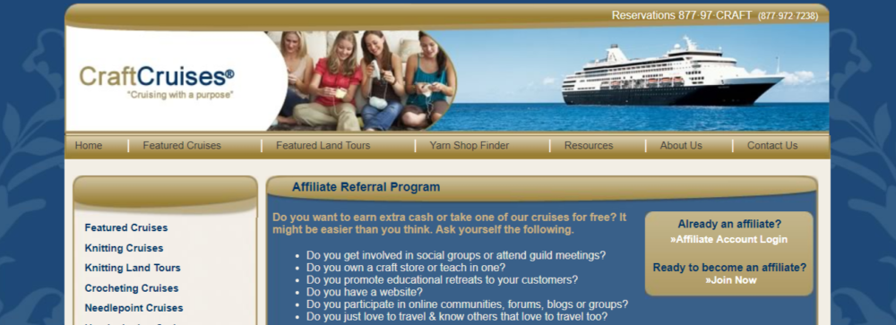 Craft-Cruises®-Art-Affiliate-Programs