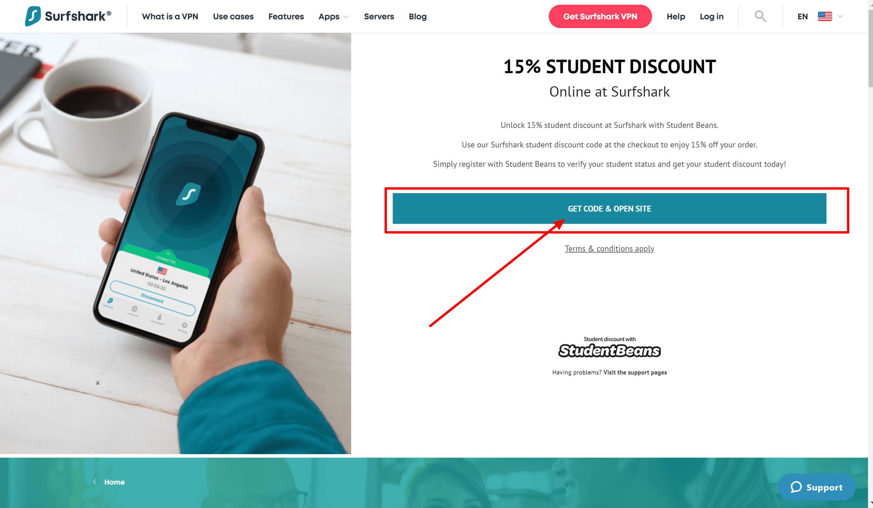 Surfshark student discount