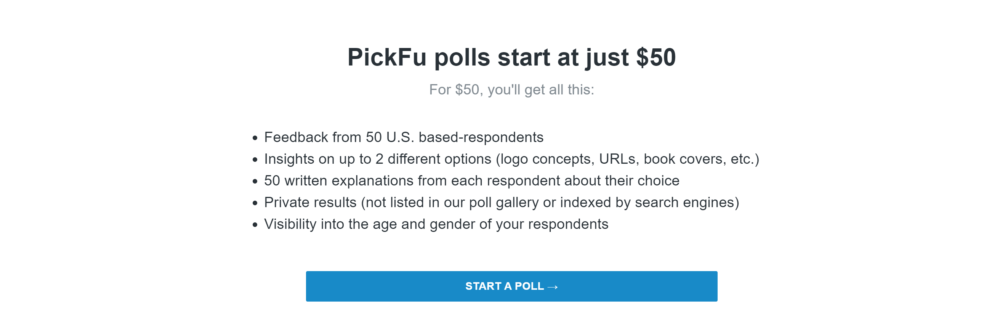 Pickfu pricing subscription- Pickfu discount coupon codes