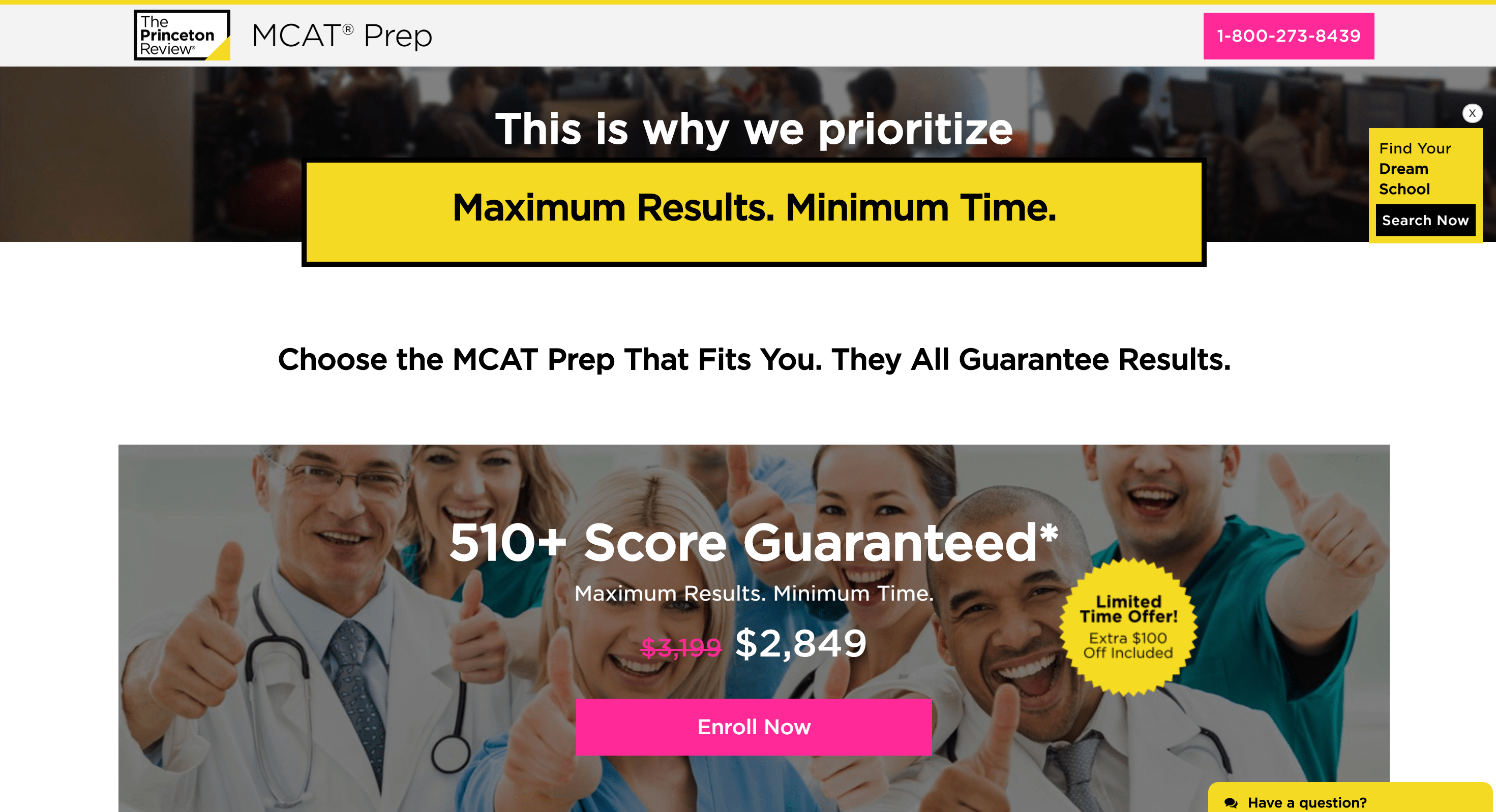 The princeton for MCAT