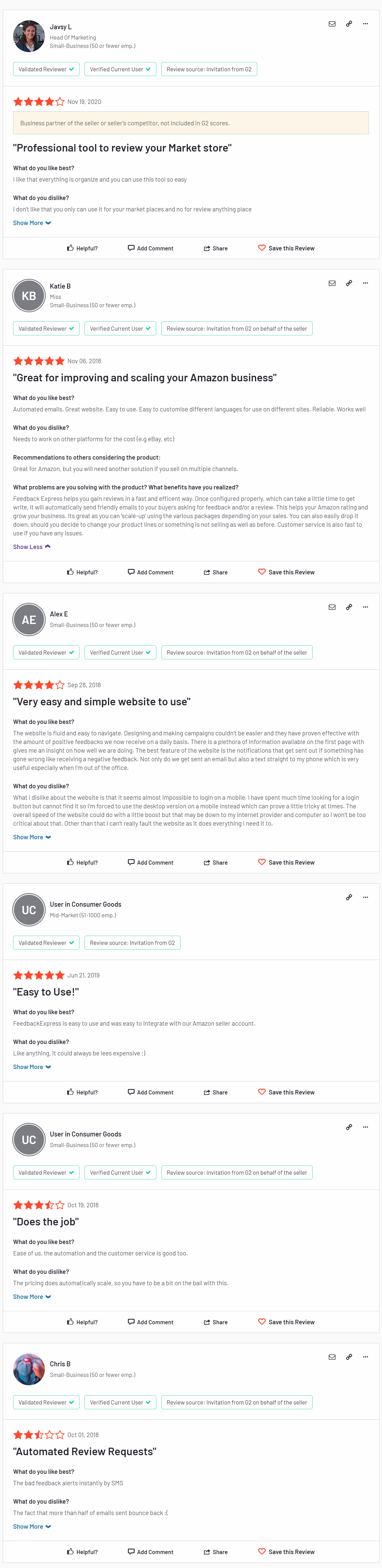 customer Reviews