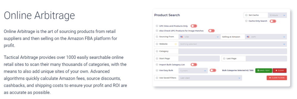 Online Arbitrage