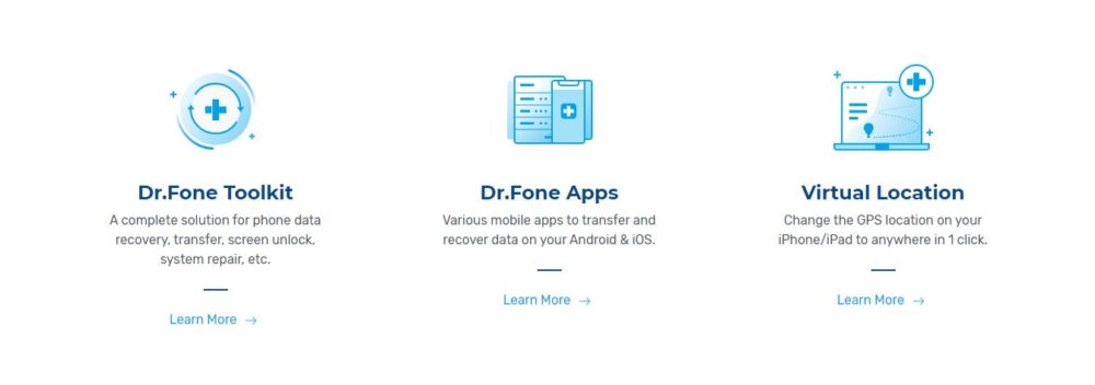 Dr. Fone Review Features