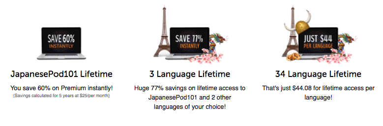 JapanesePod101 Premium Lifetime Offer