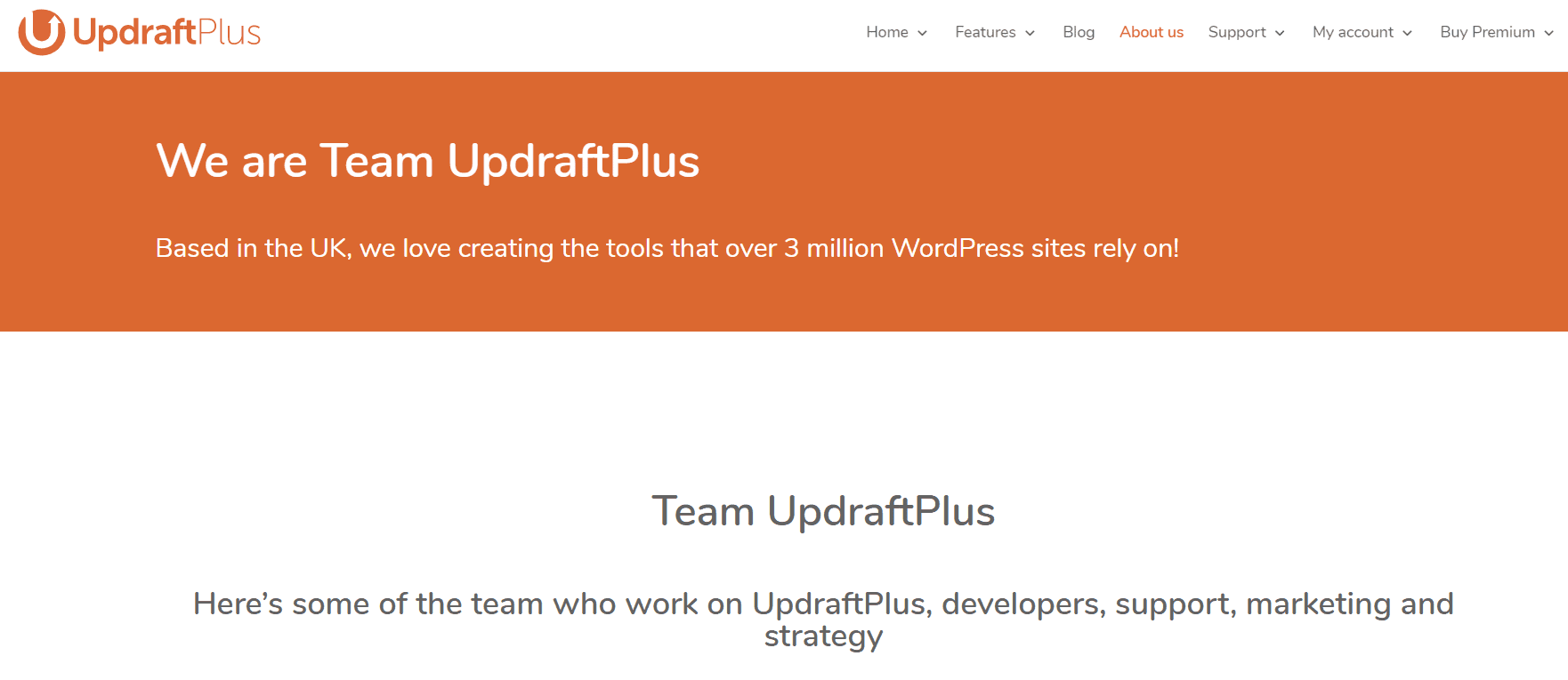 UpdraftPlus Black Friday Deals- Customer Support