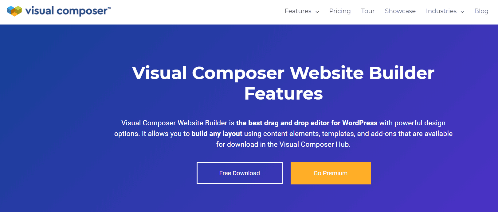 visual composer features