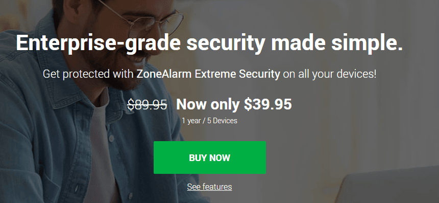 best antivirus black friday- zonealarm