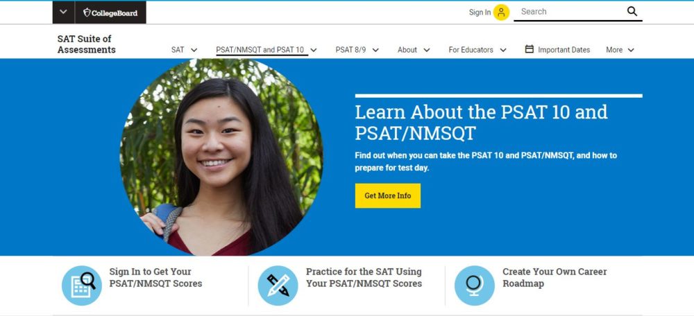 PSAT Prep Books Homepage