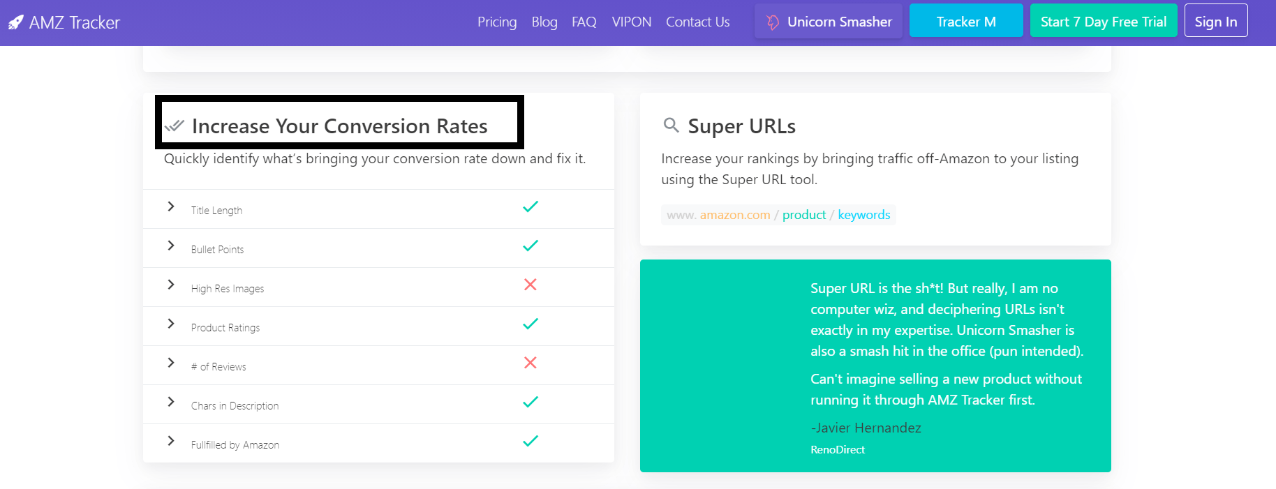 Increase your conversion rates