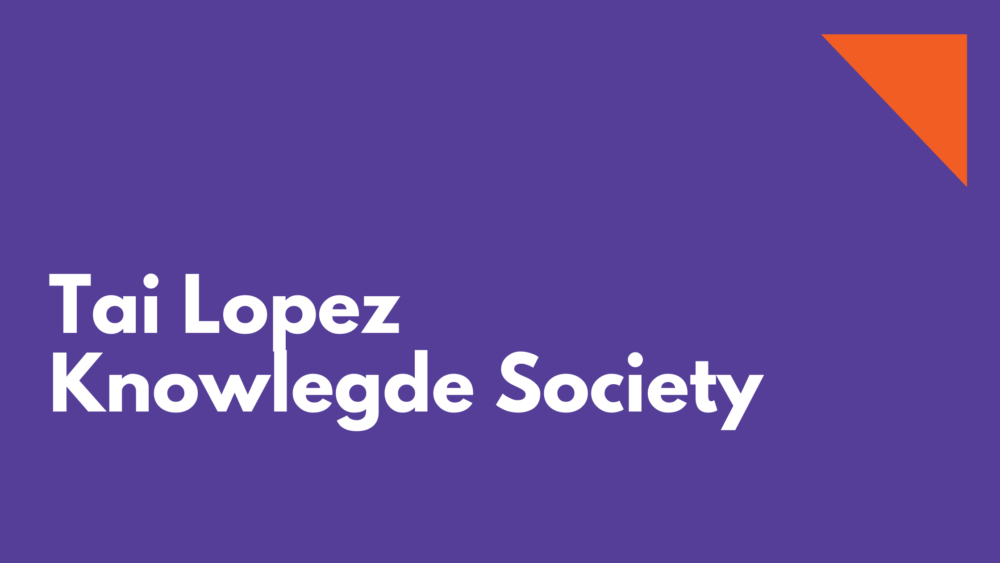 tai lopez knowledge society