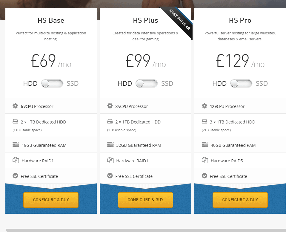 web hosting plans