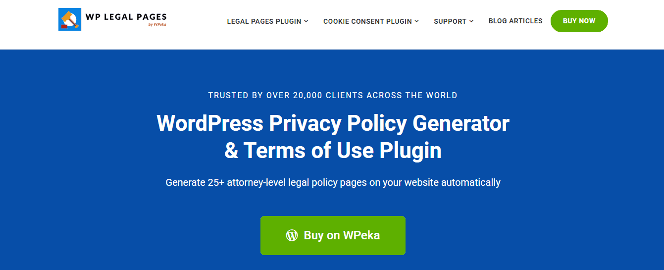 WPeka - WP Legal Pages