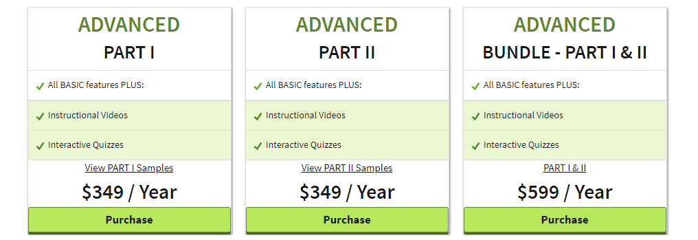 pricing plans