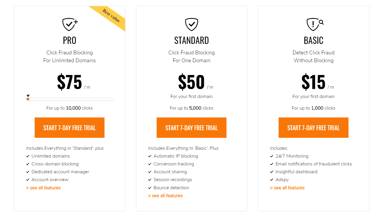 ClickCease Pricing