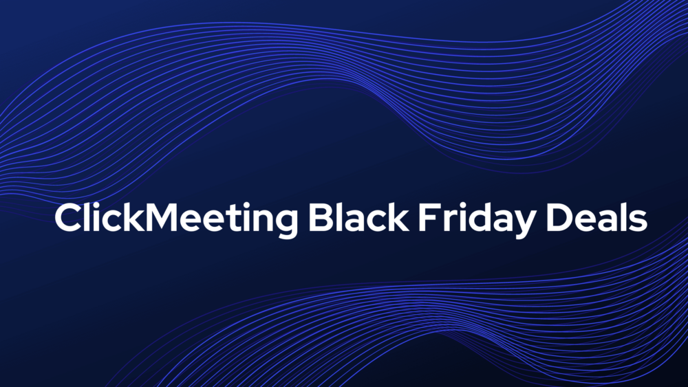 clickmeeting black friday deals