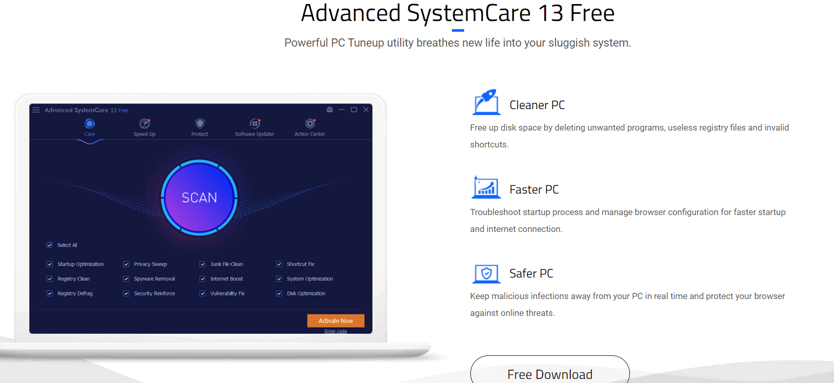 IObit advance system care