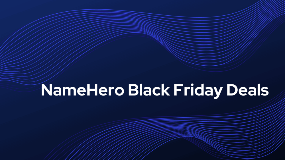 namehero black friday deals