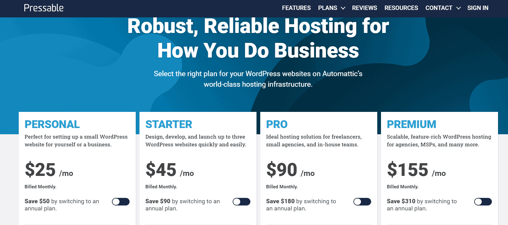 pressable black friday- wordpress hosting