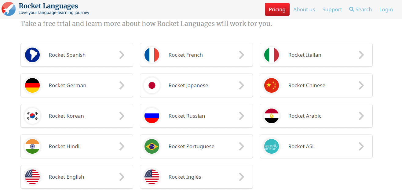 language learning app