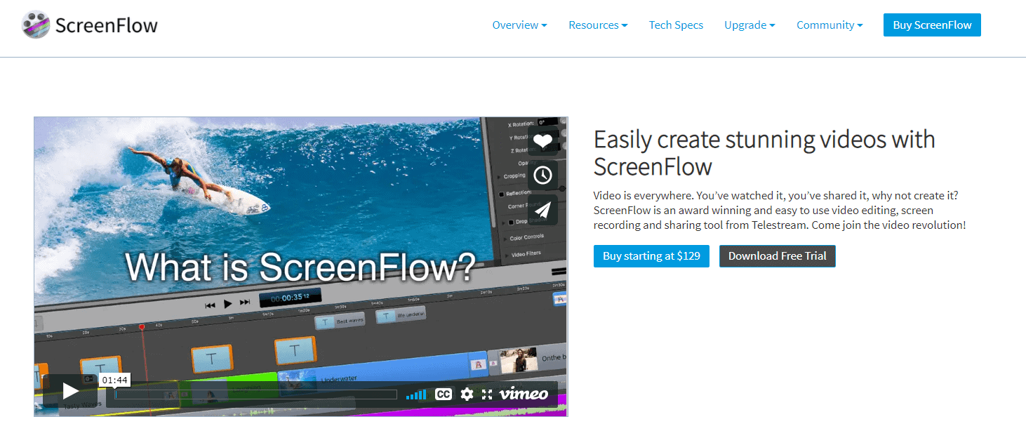 Stunning videos on Screenflow 