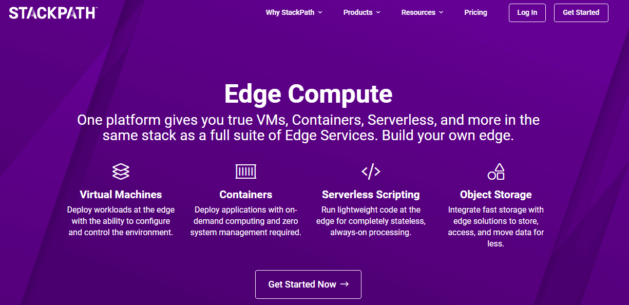 edge compute- Stackpath Black Friday