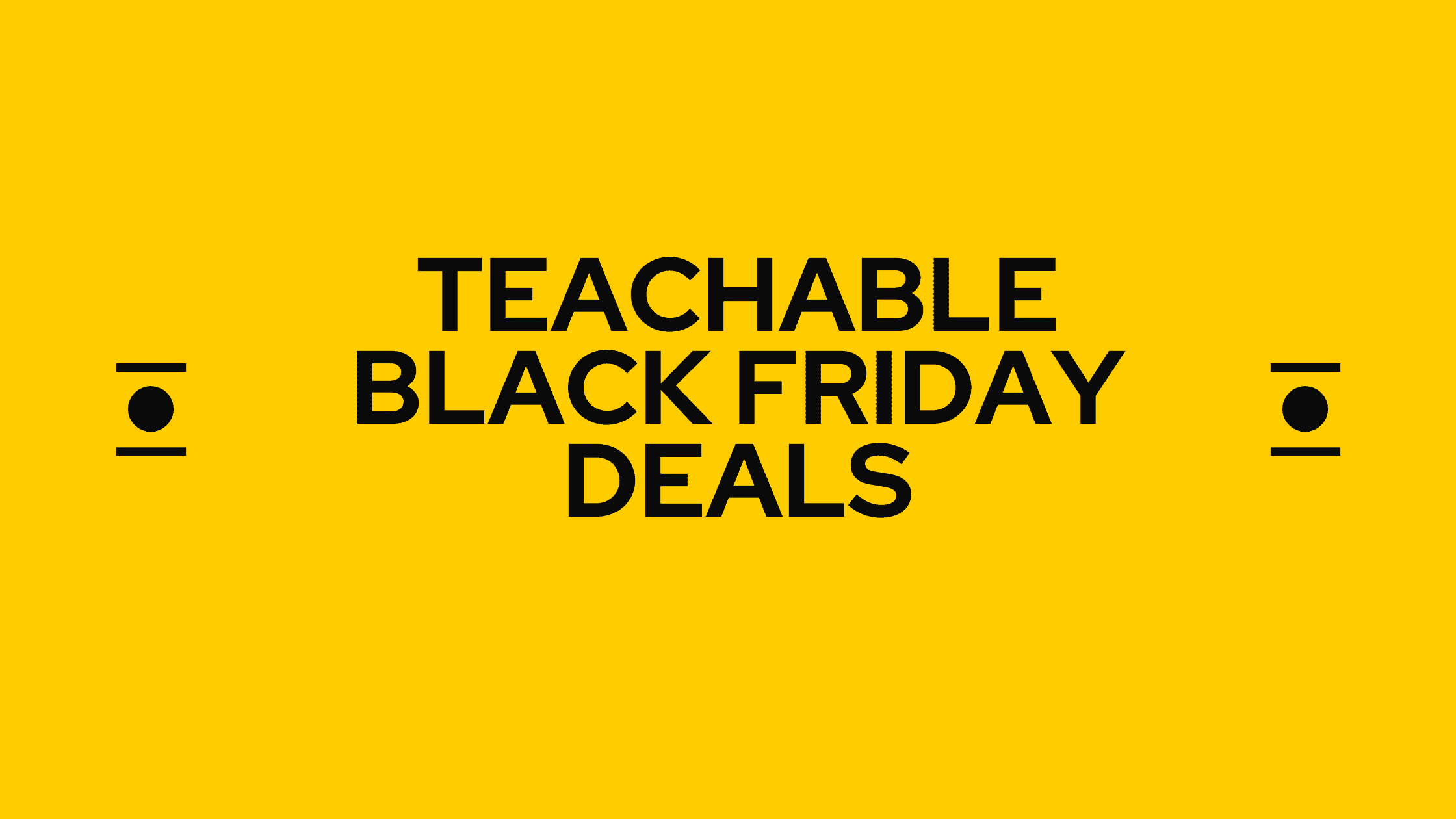 teachable black friday