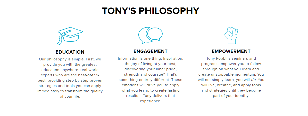 Tonys Philosophy