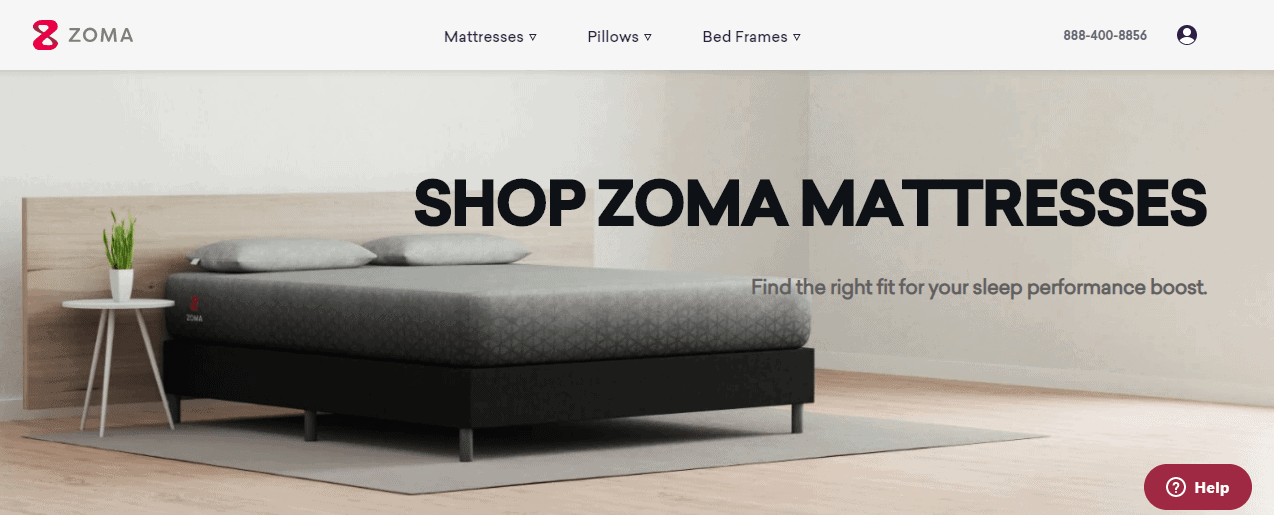 zoma mattress black friday