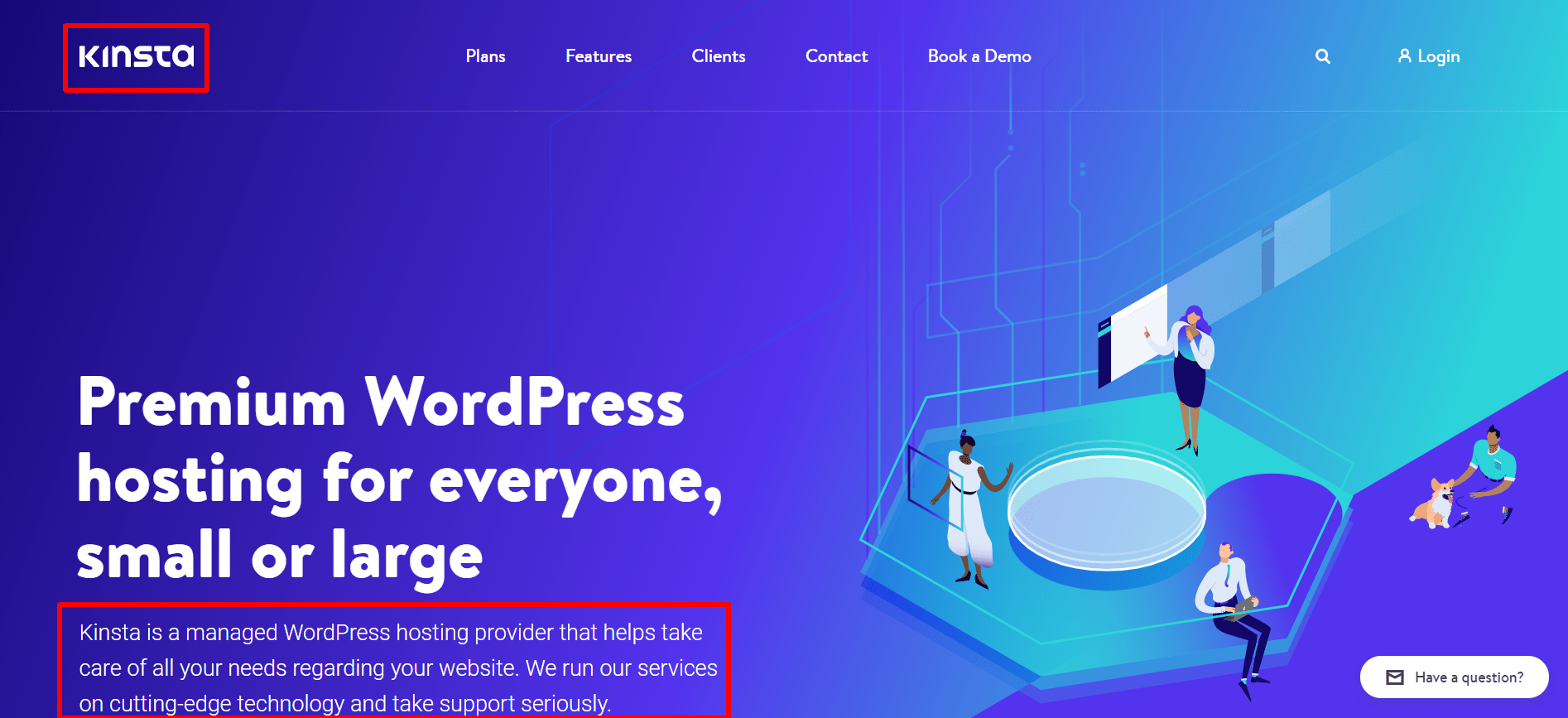 Kinsta-Managed hosting