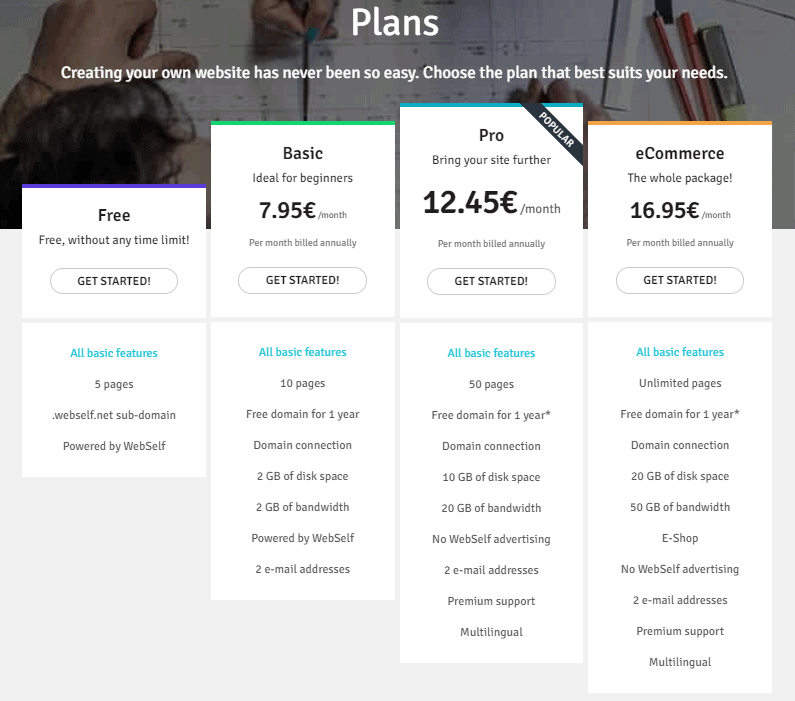 webself black friday pricing