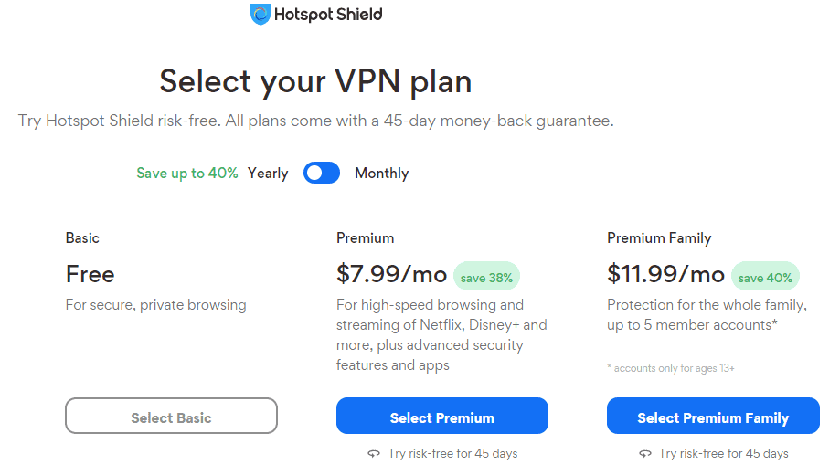 vpn plans