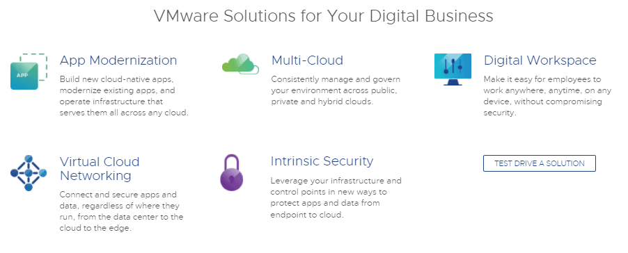 VMware solutions