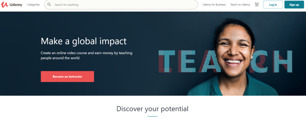 Udemy Teach make a global impact