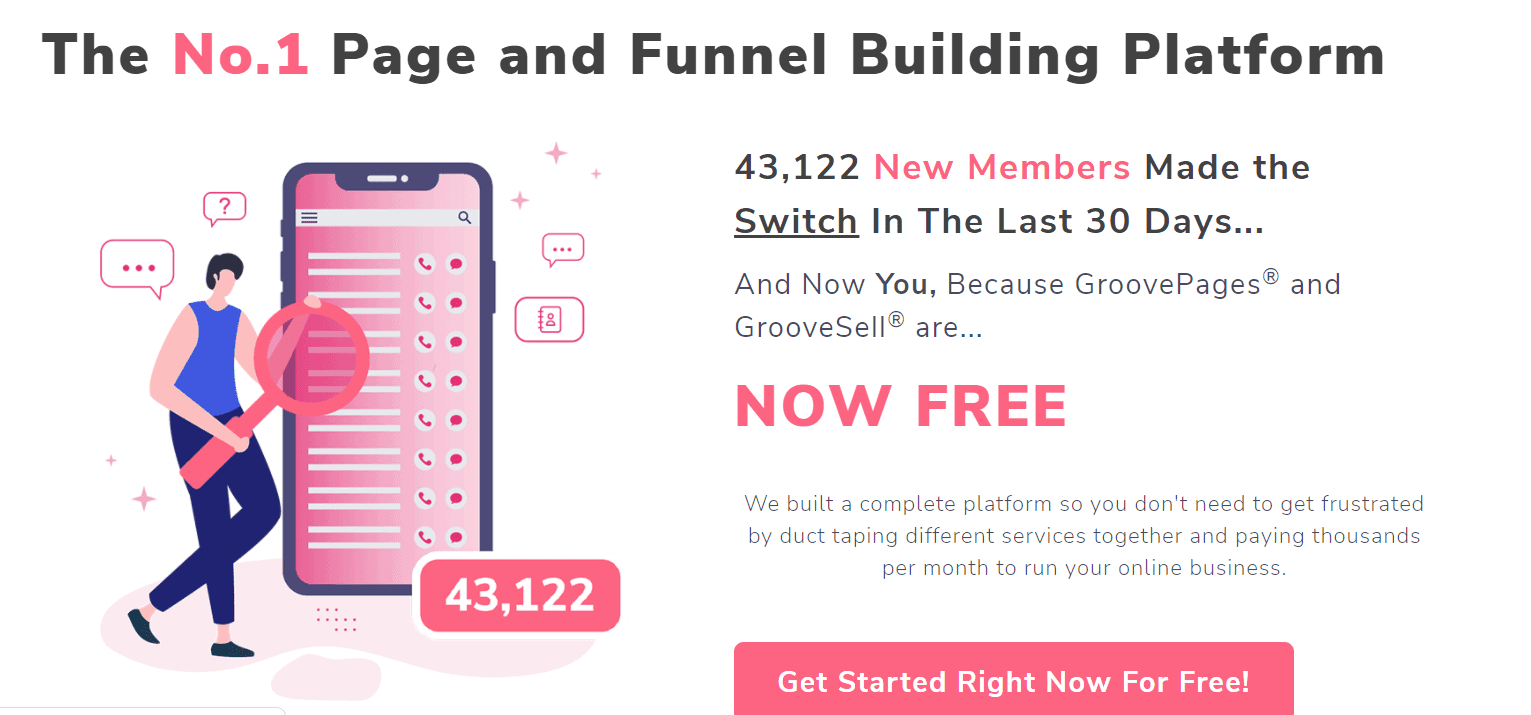 GrooveFunnels Pricing Platform