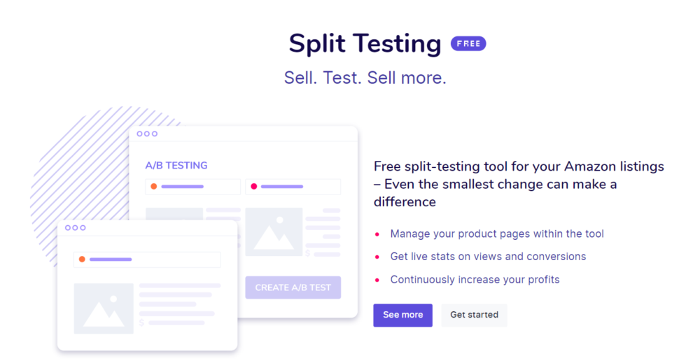 Sellery Split Testing