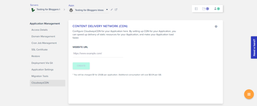 CloudWays CDN