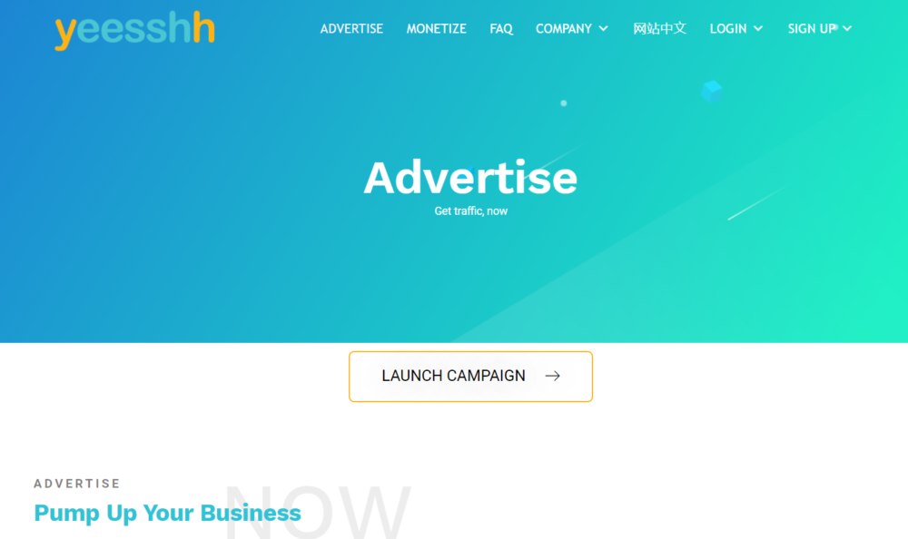 yeesshh Review - advertising