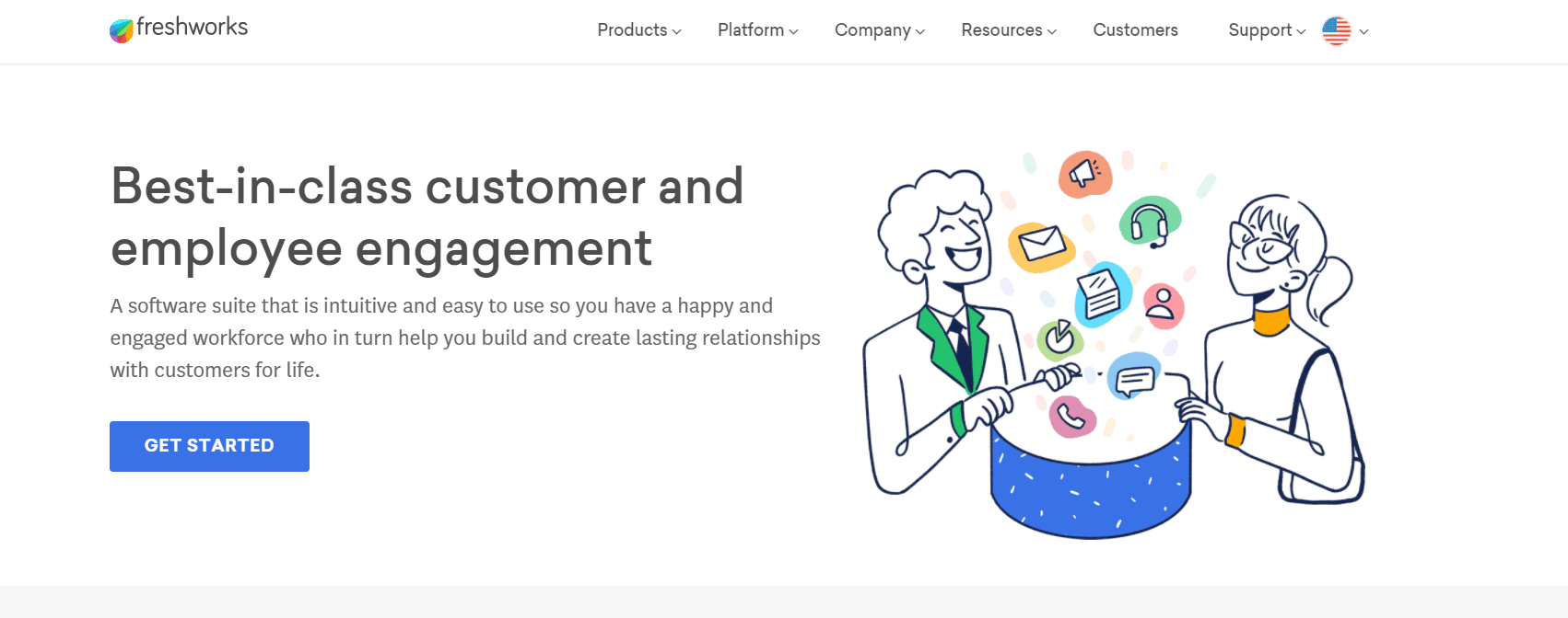 Best CRM For Sales - Freshworks overview