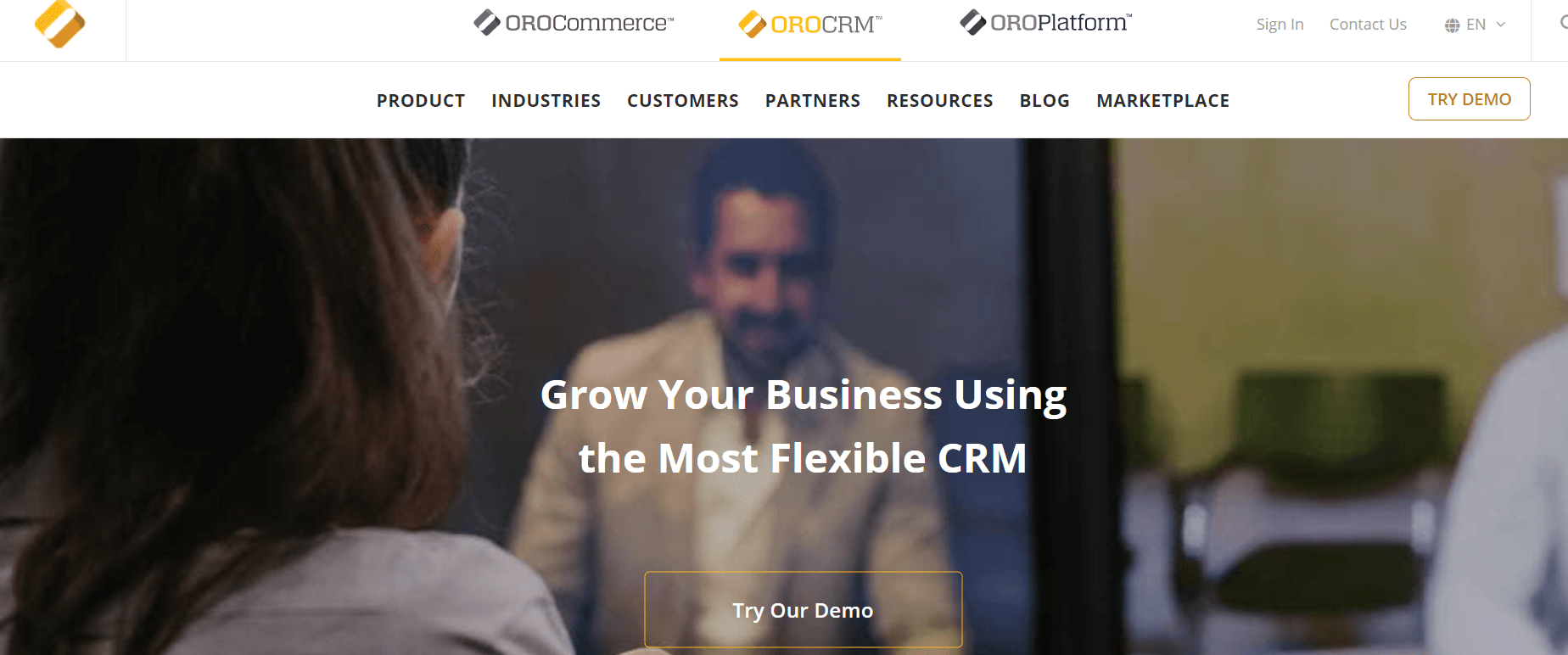 Best CRM For WordPress - oro-crm