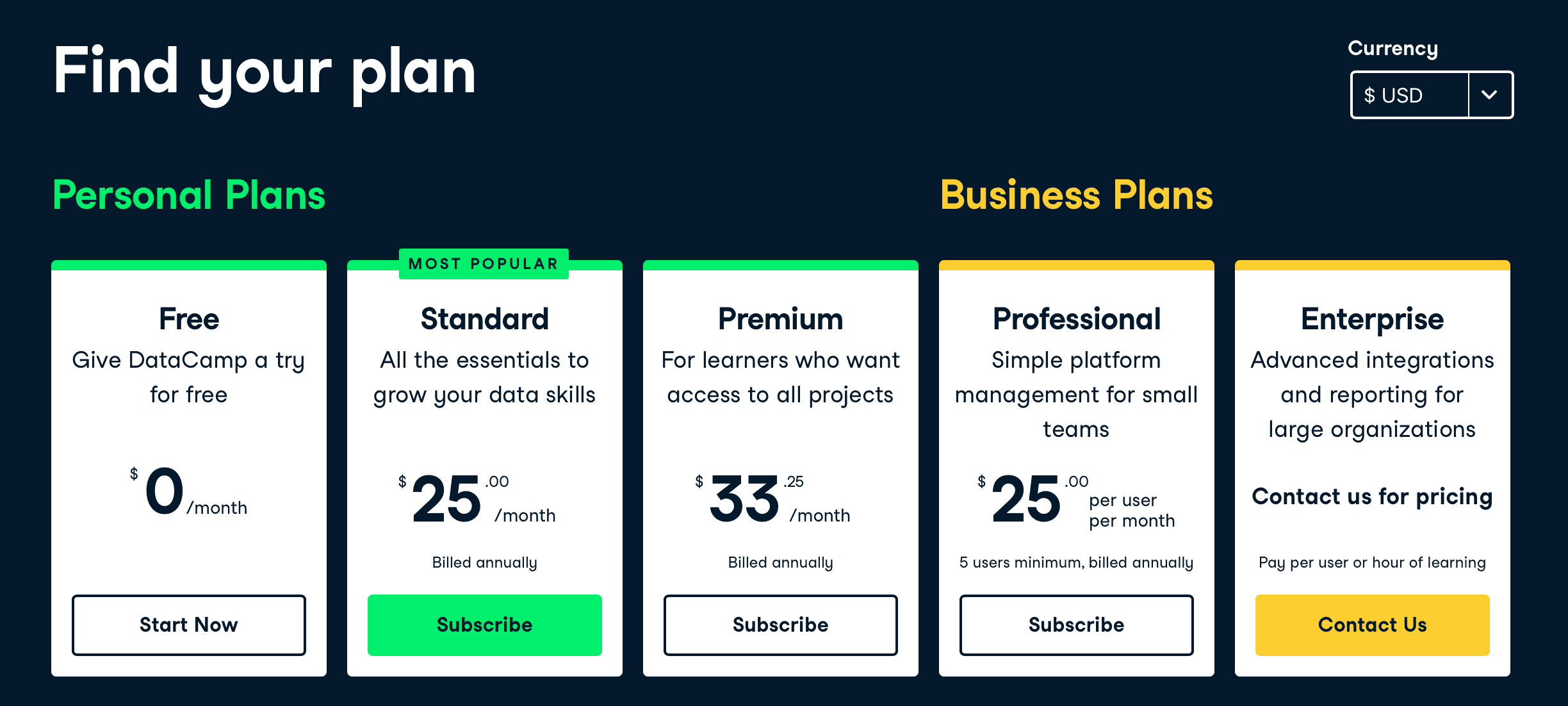 DataCamp pricing - DataCamp Black Friday Deals