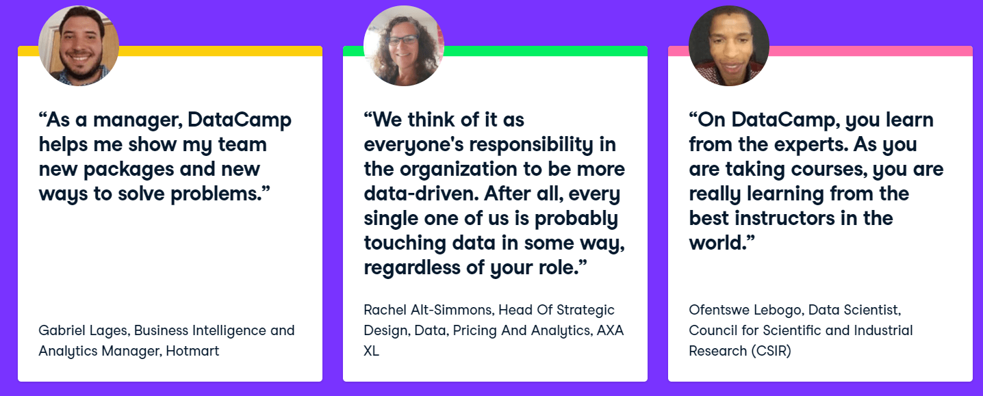 DataCamp User Review