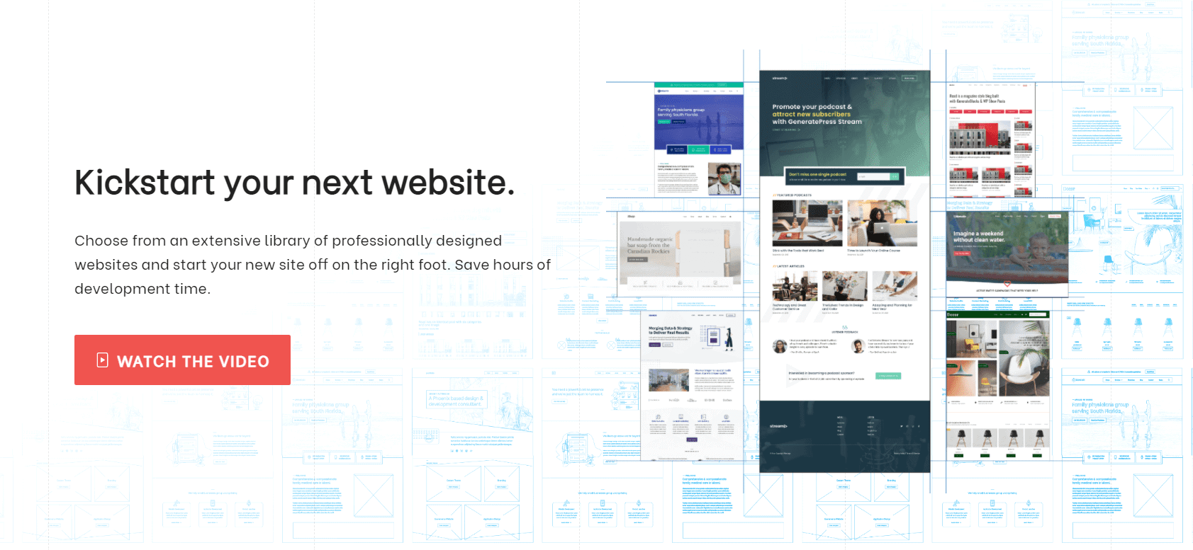 Kickstart your next website